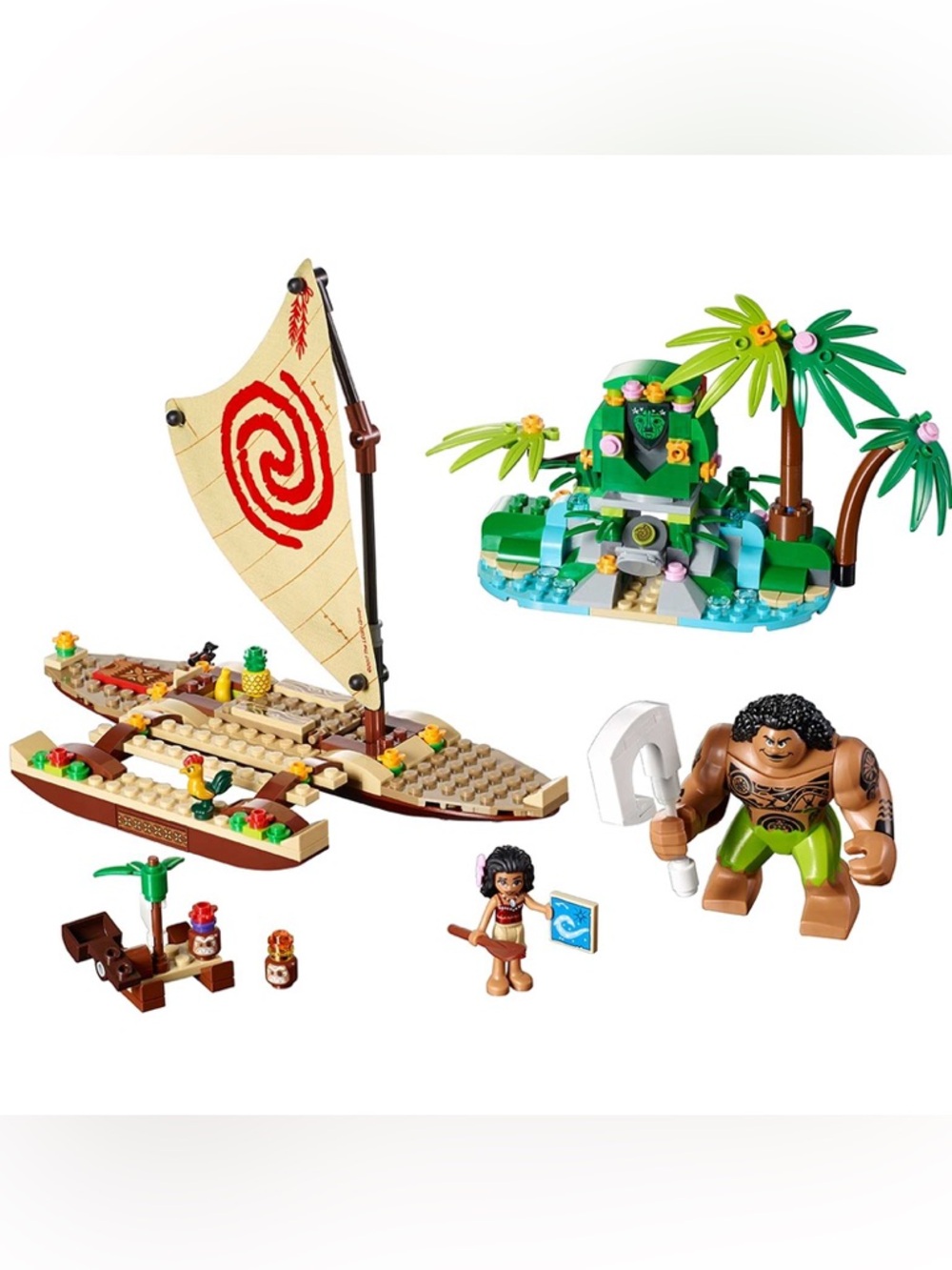 LEGO DISNEY Moana’s Ocean Voyage Set #41150 (Retired Set)